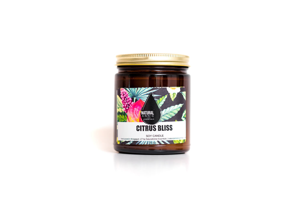 NaturalAnnie Essentials - Citrus Bliss Soy Candle