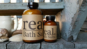 Real. Soaps - Bath Soak Muscle Soak 8 oz