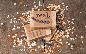 Real. Soaps - Oatmeal & Lavender Soap