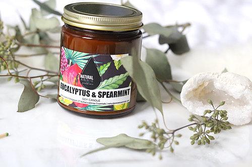 NaturalAnnie Essentials - Eucalyptus & Spearmint Soy Candle