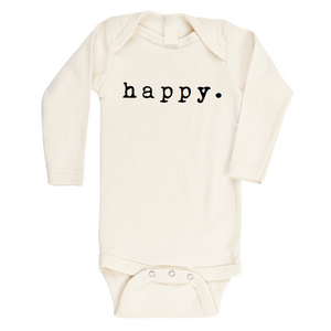 Tenth & Pine - Happy Long Sleeve Onesie
